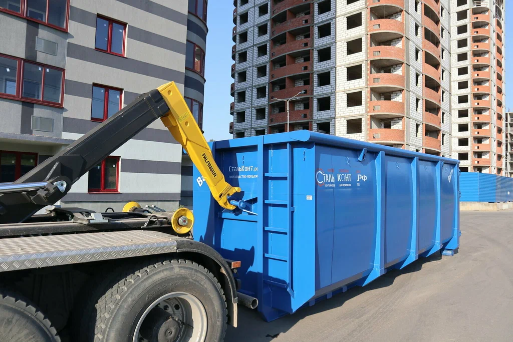 Аренда контейнера для мусора в Люберцах в октябре