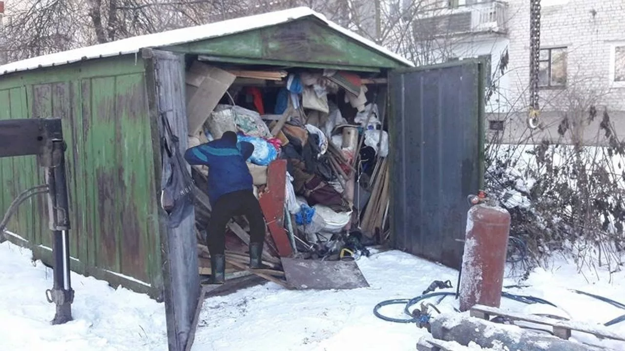 Вывоз мусора из гаража с гарантией чистоты в Люберцах в октябре