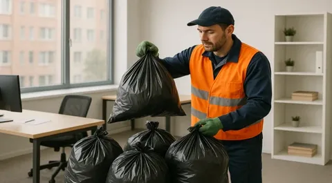 Уборка и вывоз мусора после мероприятий в Люберцах в октябре